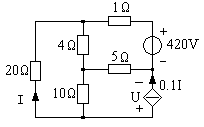 图示电路中，电流I的值为 。A:5/6A B:2/7A C:3/20A D:3/4A 答案: 3/20AA B C D 答案第88张