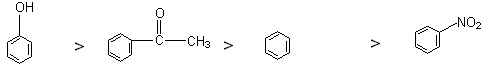 A:互变异构体    B:非对映异构体    C:对映异构体   D: 顺反异构体 答案: 对映异构体    下列基团中属于邻对位定位致活基团的有：第91张