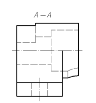 A:b B:c C:d D:a 答案: d已知立体的水平投影和正面投影，选择正确的侧面投影（    ）第65张