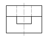 A:b B:c C:d D:a 答案: c已知立体的正面投影和水平投影，正确的侧面投影图是（    ）第80张