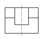 A:b B:c C:d D:a 答案: c已知立体的正面投影和水平投影，正确的侧面投影图是（    ）第83张