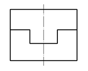 A:b B:c C:d D:a 答案: c已知立体的正面投影和水平投影，正确的侧面投影图是（    ）第78张