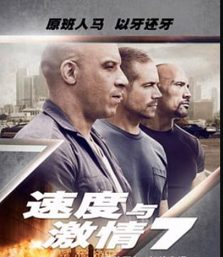速度与激情7 (普通话)