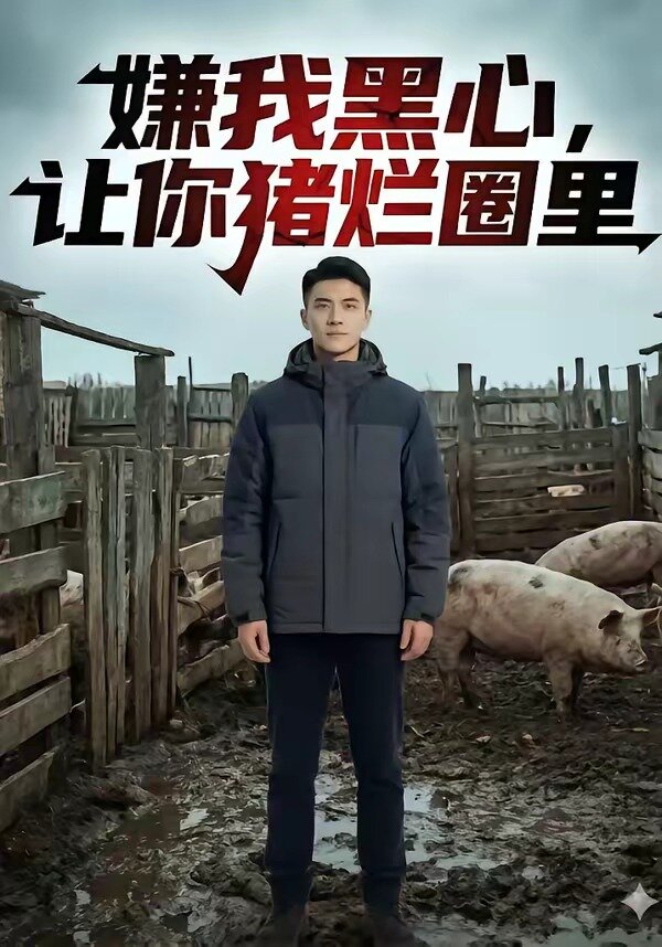 嫌我黑心，让你猪烂圈里