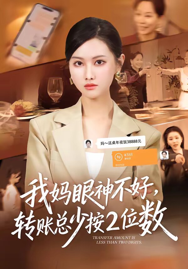 我妈眼神不好,转账总少按2位数