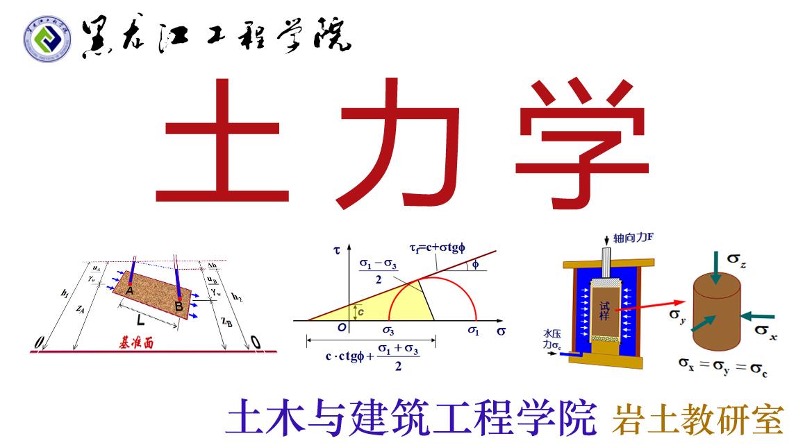 土力学（黑龙江联盟）第四章测试_智慧树知到答案2021年