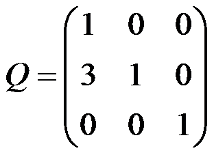 设矩阵A，B，C，X为同阶方阵，且A，B可逆，AXB=C，则矩阵X=（ ） A: B: C: D: 答案:设A，B均为n阶矩阵，A≠O，且AB=O, 则下列结论必成立的是（ ） A: B: C: D: 答案:第50张