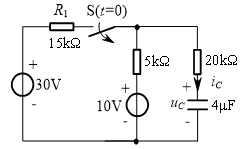 12VuC(0+)=15V答案:B:第30张