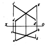 A:圆 B:椭圆 C:都有可能 D:矩形 答案: 矩形 D: B: 平面截割圆锥时，当截平面通过锥顶于圆锥体相交时，截交线为（  ）。第7张