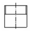 A:圆 B:椭圆 C:都有可能 D:矩形 答案: 矩形 D: B: 平面截割圆锥时，当截平面通过锥顶于圆锥体相交时，截交线为（  ）。第89张