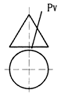 A:圆 B:椭圆 C:都有可能 D:矩形 答案: 矩形 D: B: 平面截割圆锥时，当截平面通过锥顶于圆锥体相交时，截交线为（  ）。第128张