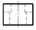 A:圆 B:椭圆 C:都有可能 D:矩形 答案: 矩形 D: B: 平面截割圆锥时，当截平面通过锥顶于圆锥体相交时，截交线为（  ）。第206张