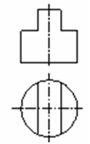 下列各图中两平面相交，正面投影中相互遮挡部分画法正确的是（  ） A:错 B:对 答案: 错 C: A: 平面截割圆柱时，当截平面平行于圆柱的轴线时，截交线为（  ）。第82张