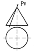 下列各图中两平面相交，正面投影中相互遮挡部分画法正确的是（  ） A:错 B:对 答案: 错 C: A: 平面截割圆柱时，当截平面平行于圆柱的轴线时，截交线为（  ）。第124张
