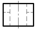 下列各图中两平面相交，正面投影中相互遮挡部分画法正确的是（  ） A:错 B:对 答案: 错 C: A: 平面截割圆柱时，当截平面平行于圆柱的轴线时，截交线为（  ）。第213张