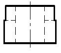 下列各图中两平面相交，正面投影中相互遮挡部分画法正确的是（  ） A:错 B:对 答案: 错 C: A: 平面截割圆柱时，当截平面平行于圆柱的轴线时，截交线为（  ）。第211张