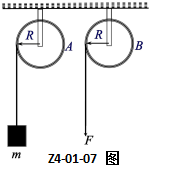Z1-01-01一质点沿x轴作直线运动，其v-t曲线如图所示，如t=0时，质点位于坐标原点，则t=4.5 s时，质点在x轴上的位置为( ).A:                          B:    C:              第228张