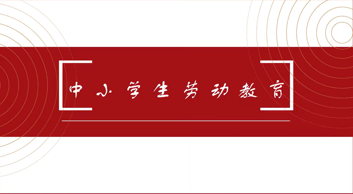 中小学生劳动教育答案2023秋